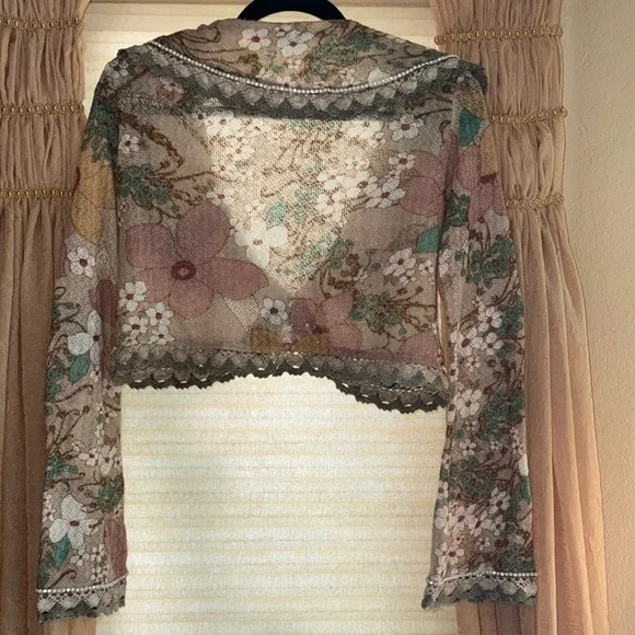 Anthropologie Hazel Cropped Cardigan - Picture 6 of 7